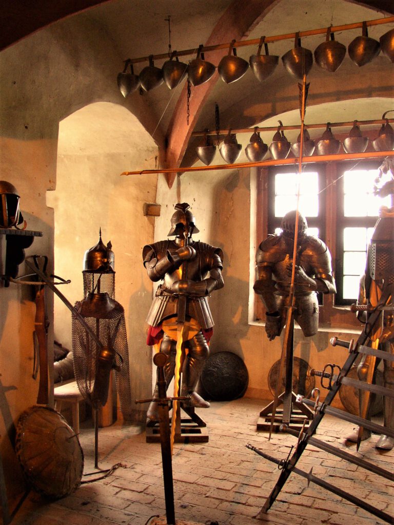 Ronneburg Castle Armory room, Ronneburg, Germany