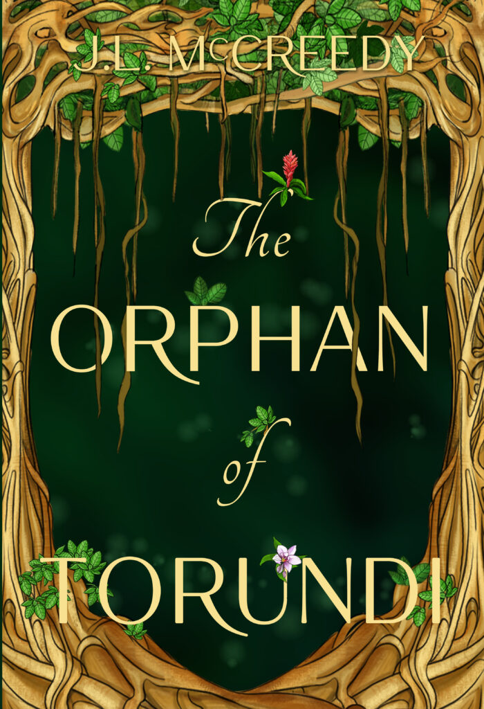 Front cover image of the YA adventure mystery thriller romance, The Orphan of Torundi