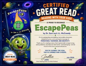 Escape Peas Certificate